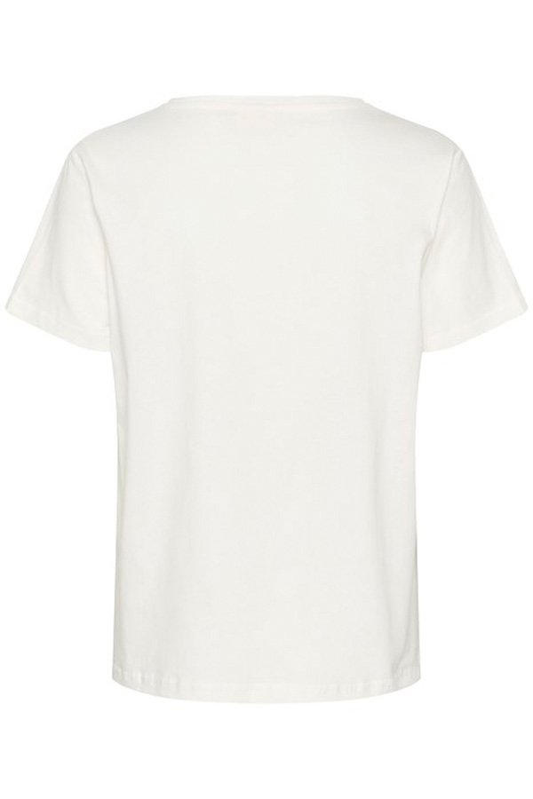 Cream Velie T-Shirt - Image 2